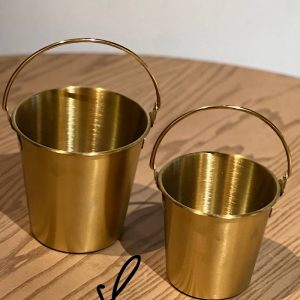 سطل یخ کاربردی طلایی
