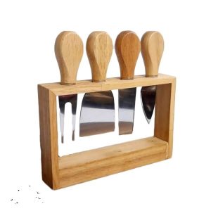 ست صبحانه خوری استند دار چوبی