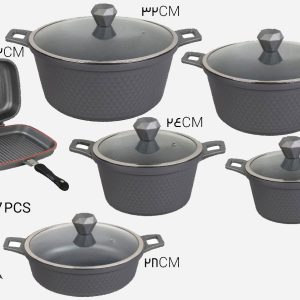 سرویس قابلمه 19 پارچه نیوهوم مدل دیاموند NH13-0004