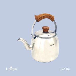 کتری 4 لیترلوله دار دسته چوبی UN-7296