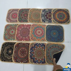 زیر قابلمه ای پارچه ای زیر سیلیکونی 20×20