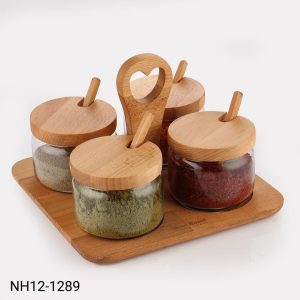 سرویس ادویه‌ 4 عددی نیوهوم مدل NH12-1289